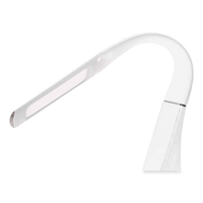 Wellness Series Recharge Led Desk Lamp, 10.75" To 18.75" High, White