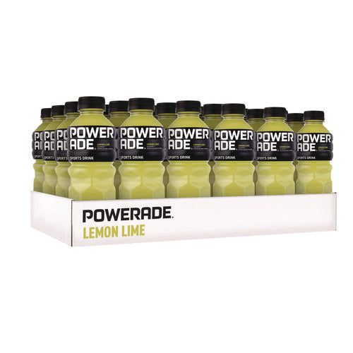 Sports Drink, Lemon Lime, 20 Oz Bottle, 24/pack