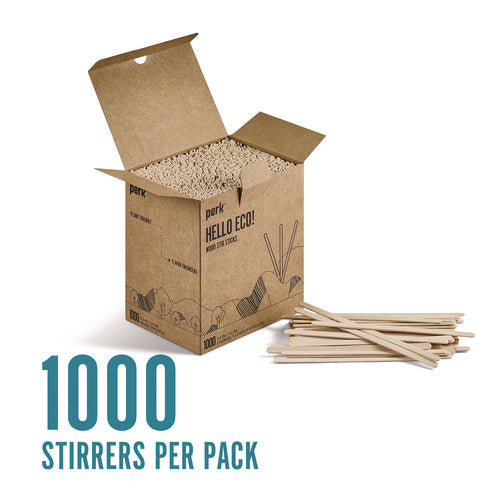 Wood Stirrer, 5.5", 1,000/pack