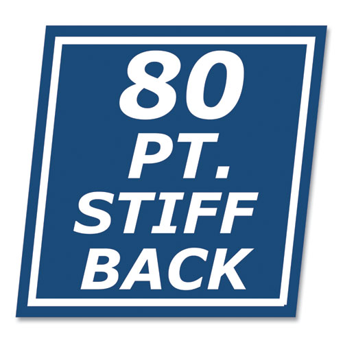 Stiff-back Pad, Medium/college Rule, 100 White 8.5 X 11 Sheets, 36/carton