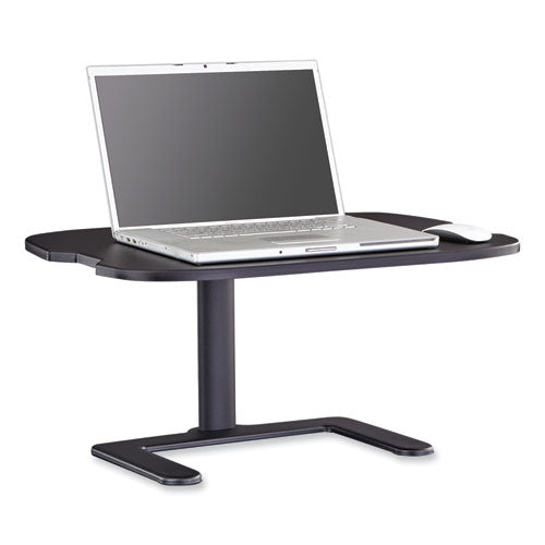 Stance Height-adjustable Laptop Stand, 26.9 X 18 X 1.25 To 15.75, Black, Supports 15 Lbs