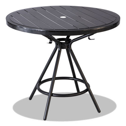 Cogo Tables, Steel, Round, 36" Diameter X 29.5h, Black