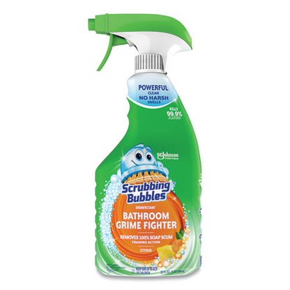 Multi Surface Bathroom Cleaner, Citrus Scent, 32 Oz Spray Bottle, 8/carton