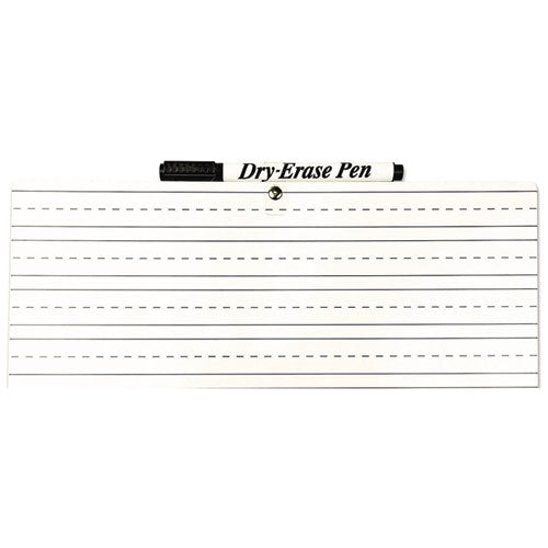 Dry Erase Whiteboard Student Starter Kits With Markers And Erasers, 11.75" X 9", White Surface, 24/carton