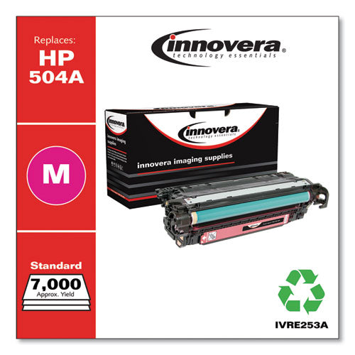 Remanufactured Magenta Toner, Replacement For Hp 504a (ce253a), 7,000 Page-yield