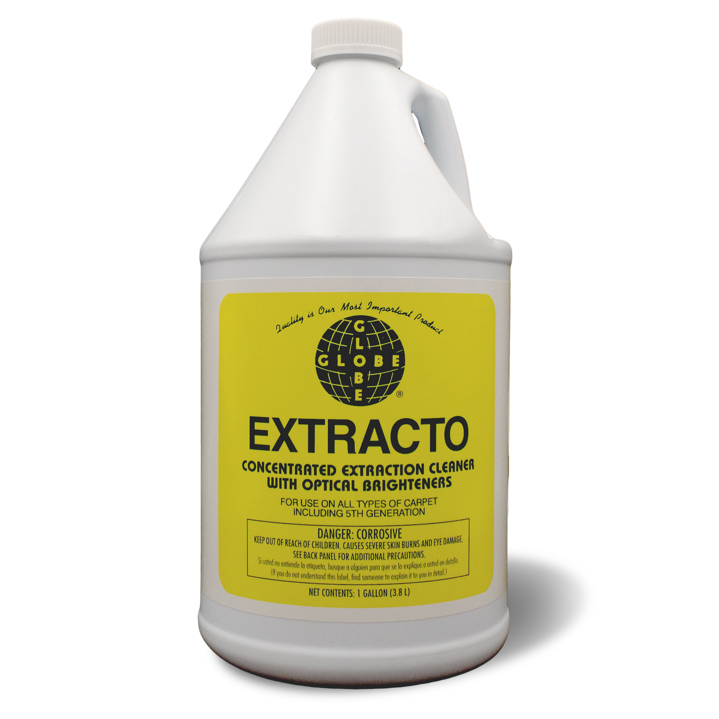 Extracto, Concentrated Extraction Cleaner with Optical Brighteners