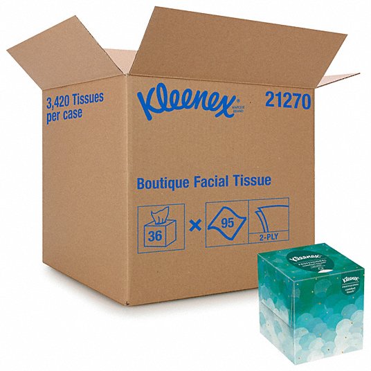 Kleenex Upright Facial Tissue