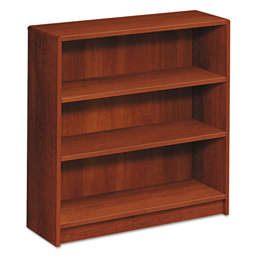 1870 Series Bookcase, Three Shelf, 36w X 11 1/2d X 36 1/8h, Mahogany